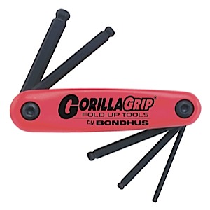 Bondhus 12897, Set 5 Ballpoint Fold-up Tools 5 - 10mm (1)
