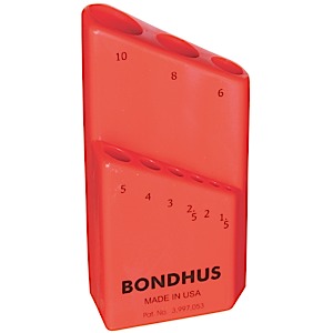 Bondhus 18099, Bondhex Case Holds 9 Tools 1.5 - 10mm (10)
