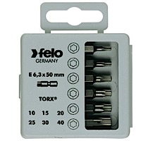 Felo 31419, Profi Bit Box 6 Bits x 2 inch - Torx (1)