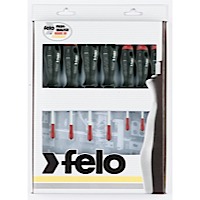Felo 51699, M-TEC 7 pc Slotted, Phillips, and Torx Screwdriver Set - 2 Component Handle (1)